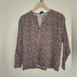 Vintage Northern Reflections floral top size l